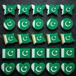 Pakistan Flag Light Badges – 14th August