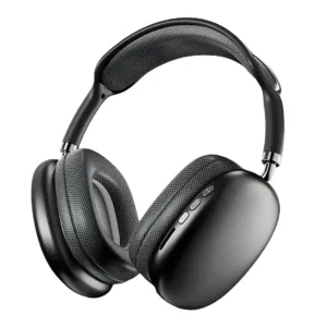 P9 Wireless Bluetooth Headphones – Premium Over-Ear Stereo Headset with Comfortable Ear Cushions - Black